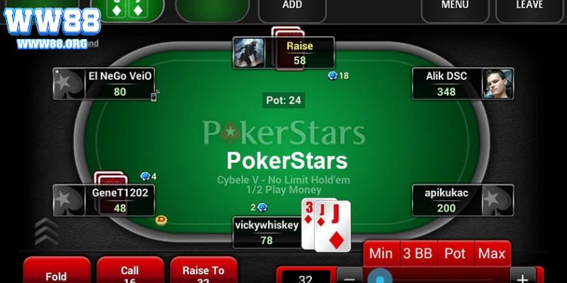 Poker online w88